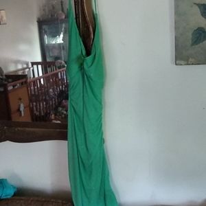 Green sparkly sheer